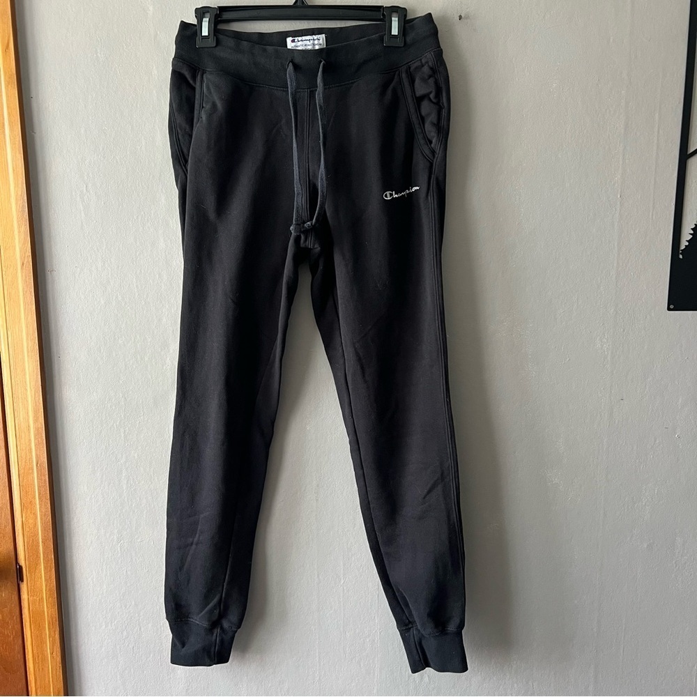 Champion Black Joggers Size Small